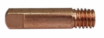 KOŃCÓWKA PRĄDOWA DYSZA MIG/MAG DO ALUMINIUM TW14 TW15 MB15 M6X25 1,0 mm