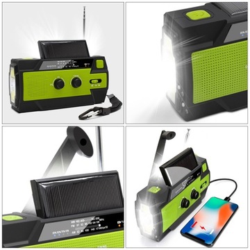 СОЛНЕЧНАЯ АВАРИЙНАЯ РАДИО - РУЧНАЯ, ПОРТАТИВНАЯ АВАРИЙНАЯ РАДИО