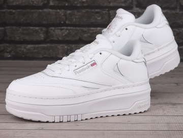 Buty sneakersy damskie Reebok CLUB C EXTRA WHITE