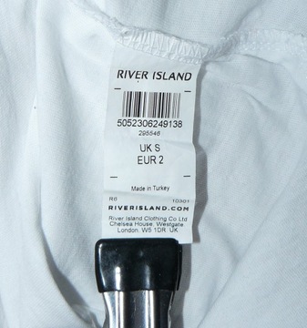 River Island Atrakcyjna długa koszulka roz S