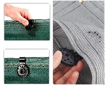 ЗЕЛЕНЫЕ КРЕПЕЖНЫЕ ЗАЖИМЫ 40 шт.