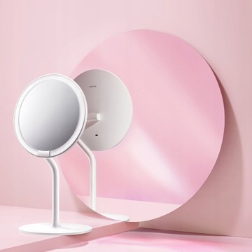 Зеркало для макияжа со светодиодной подсветкой AMIRO White GIFT