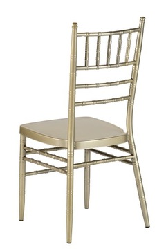 СВАДЕБНЫЙ БАНКЕТНЫЙ СТУЛ, МЕТАЛЛ КЬАВАРИ ТИФФАНИ, шампанское