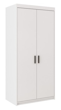 Szafa DWUDRZWIOWA Drążek Półki EDEN Wybór Koloru