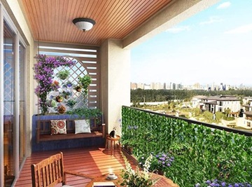 ИСКУССТВЕННАЯ ИЗГОРОДА Плющ ЗЕЛЕНАЯ СТЕНА БАЛКОН