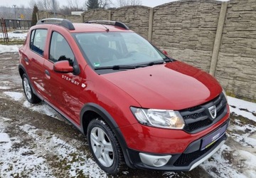 Dacia Sandero II Hatchback 5d TCe  90KM 2014 Dacia Sandero Stepway 90KM 1wlasciciel Alu Czujniki Parkowania Zarejestro, zdjęcie 10