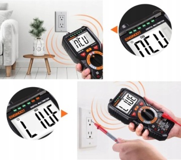 Цифровой измеритель TRMS тока тестер NCV Temp с подсветкой