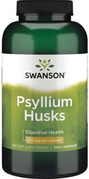SWANSON PSYLLIUM HUSKS 610mg 300k BABKA PŁESZNIK BŁONNIK