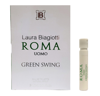 Laura Biagiotti Roma Uomo Green Swing woda toaletowa EDT 1.2 ml Próbka