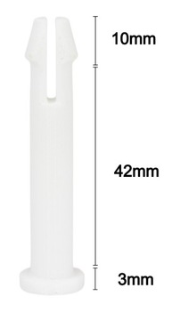 TRZPIEŃ KOŁEK BOLEC ZATRZASK ZATYCZKA Basen BESTWAY INTEX 55 mm ZESTAW 10x