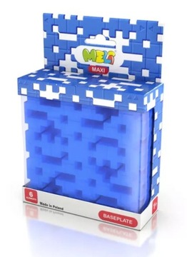 KLOCKI MELI MAXI BASEPLATE BLUE 6 SZT.