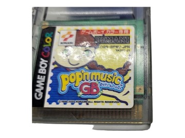 Pop'n Music GB Game Boy Gameboy Color