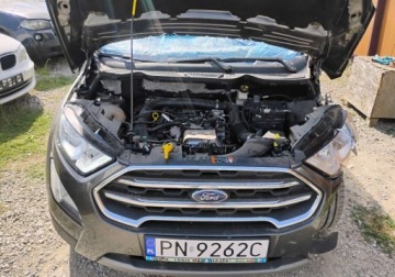 Ford Ecosport II 2022 Ford EcoSport 2022r, 1.0 Benzyna. Uszkodzony lewy przod. Poobijany. Jezdzi., zdjęcie 4