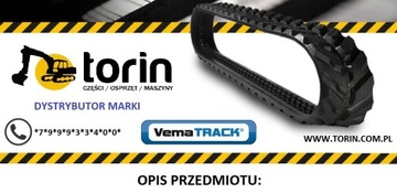 NOWA bezszwowa gąsienica gumowa 320x90x58