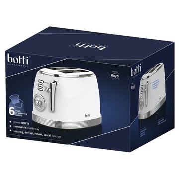 Тостер Botti 850 Вт с 2 отделениями