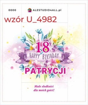 Помадки на день рождения с именем, спасибо, 1 кг Alestudio4Все