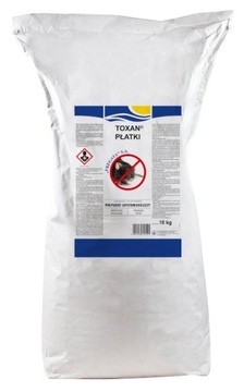 TOXAN płatki 10 kg trucizna zwalcza MYSZY szczury