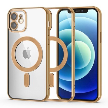 ETUI CASE OBUDOWA DO IPHONE 11 ZŁOTY MAGSAFE