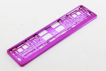 2 РАМКИ ДЛЯ НОМЕРНЫХ ЗНАКОВ, РОЗОВЫЕ + 2 комплекта. БЕСПЛАТНЫЕ винты!!!