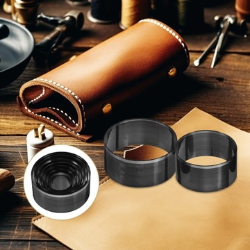 7 SZT. PUNKTY DO SKÓRY NARZĘDZIA DO OBRÓBKI SKÓRY