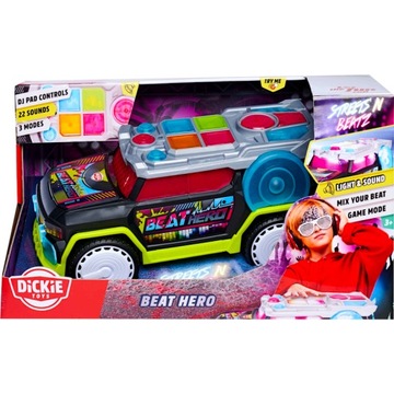 SIMBA DICKIE TOYS BEATZ BEAT HERO SAINT AND SOUND VEHICLE