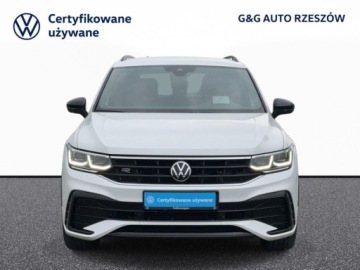 Volkswagen Tiguan II SUV Facelifting 2.0 TDI 200KM 2022 Volkswagen Tiguan 2.0 TDI SCR 4Mot R-Line DSG, Serwis ASO, Gwarancja, FV23, zdjęcie 4