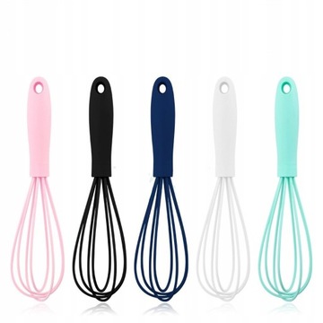 6 Inch Stainless Steel Silicone Whisk Mini Whisk