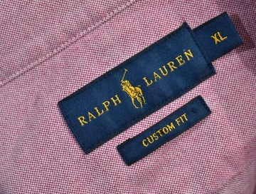 RALPH LAUREN Custom Fit Koszula Logowana / XL