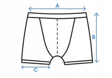 CORNETTE luźne bokserki COMFORT wzory 4szt - r XXL