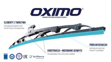 Oximo WUH450 гибридный стеклоочиститель Oximo