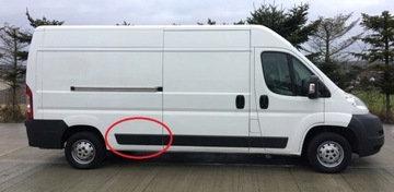 FIAT DUCATO PEUGEOT BOXER ДЛИННАЯ ПРАВАЯ НАКЛАДКА