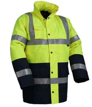 OCIEPLANA KURTKA ROBOCZA ODBLASKOWA VWJK05 roz. S