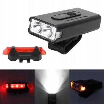 Велосипедный фонарь USB-зарядка Front world