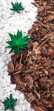 OTOCZAK kamień BIAŁY grys ZIEMIA 10KG OGRÓD żwir