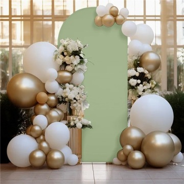 Материал ОБЛОЖКИ ОЛИВКО-ЗЕЛЕНЫЙ ШАР АРКА Рамка Подставка для фотографий 1х2м