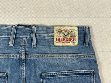 Hilfiger Denim Spodnie Męskie Jeansy Jasne Logo Klasyk Unikat W31 L34