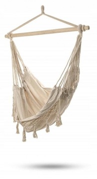 FOTEL BRAZYLIJSKI WISZĄCY HAMAK HUŚTAWKA