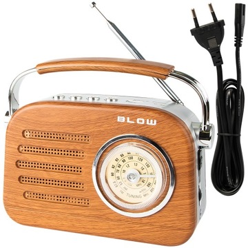 OUTLET Radio analogowe BLOW przenośne FM AM SW USB
