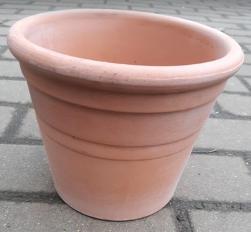 14 DONICZKA CERAMICZNA DONICA DO KWIATÓW z TERAKOTY fi181 x 150
