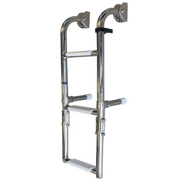 DRABINKA JACHTOWA NIERDZEWNA 2+1 WĄSKA WH - 04640