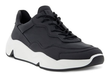 ecco BUTY ECCO CHUNKY SNEAKER M BLACK roz. 41 skóra 26,5 cm ORYGINALNE!