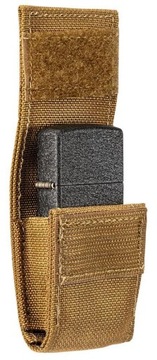 Набор ZIPPO зажигалка BLACK CRACKLE и коричневый футляр