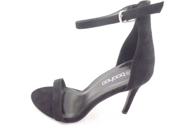 BOOHOO sandały na słupku 25,5 cm