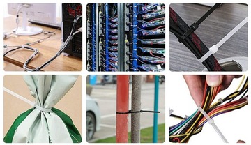 КАБЕЛЬНЫЕ Стяжки UV ЧЕРНЫЕ 4,8 X200