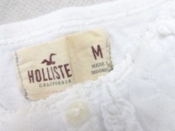 38 HOLLISTER KLASYCZNY TOP Z GUMKĄ BIAŁY T2900