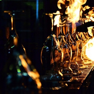 Opalizująca karafka do wody KROSNO Rainbow 900ml