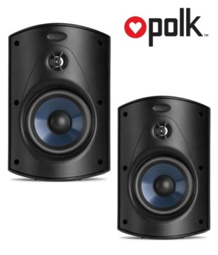 ВНЕШНИЕ ВОДОНЕПРОНИЦАЕМЫЕ ДИНАМИКИ POLK AUDIO ATRIUM 4 ПАРЫ ЧЕРНЫЕ ЧЕРНЫЕ