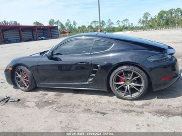 Porsche Cayman 718 Coupe 2.5 350KM 2018 Porsche Cayman 2018r, 718 S, 2.5L 2.5 Benzyna 350KM, zdjęcie 5