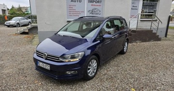 Volkswagen Touran III 1.6 TDI 110KM 2016 Volkswagen Touran 1,6 TDI 110 KM NAVI klimatronic OPLACONY 1.6 Diesel, zdjęcie 1