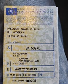 Volkswagen T-Cross SUV 1.0 TSI 110KM 2022 Volkswagen T-Cross I rej 03.2023r, 1.0 TSI. Uszkodzony lewy bok. Poobijany, zdjęcie 26